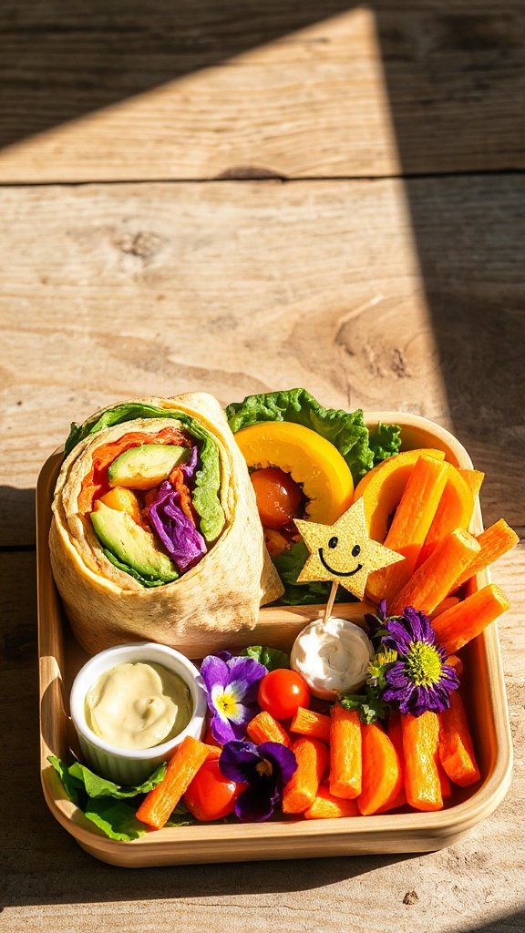 vibrant veggie wrap lunch k32bj 1 vibrant veggie wrap lunch k32bj 1