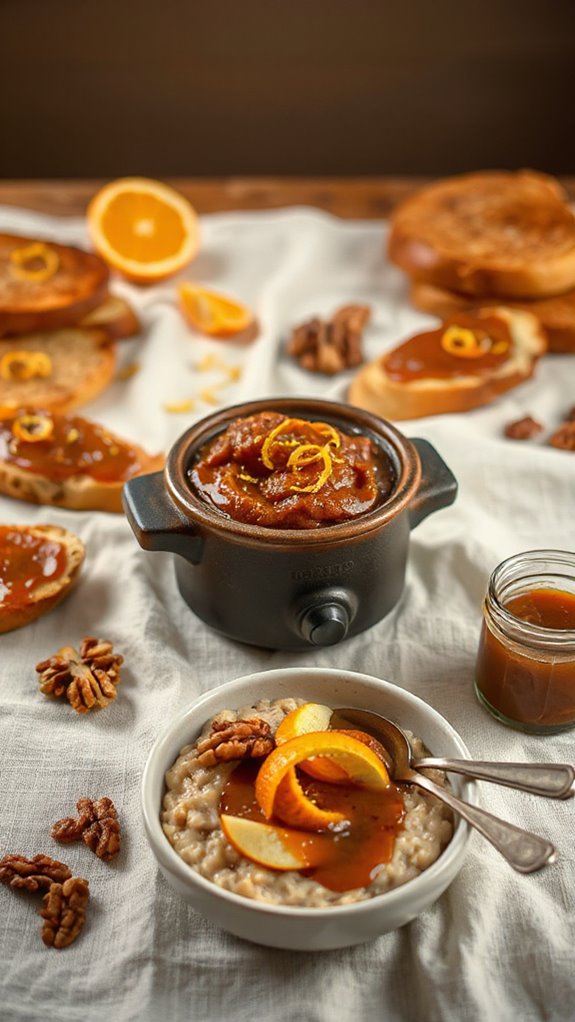 zesty orange infused apple butter gqk7i