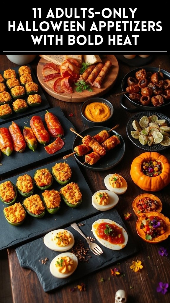 11 Adults-Only Halloween Appetizers With Bold Heat