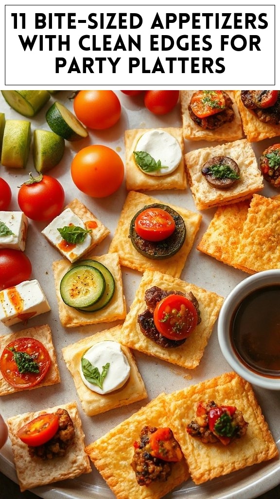 11 Bite-Sized Appetizers With Clean Edges For Party Platters