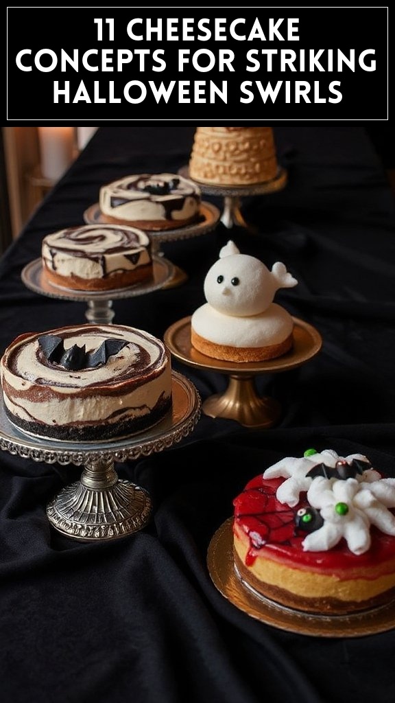11 Cheesecake Concepts For Striking Halloween Swirls