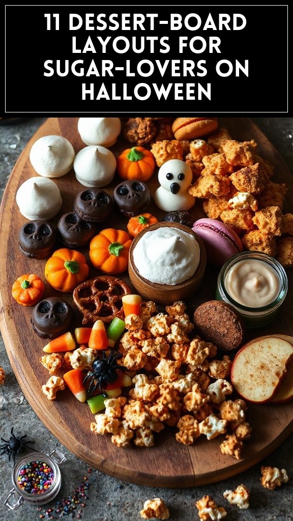 11 Dessert-Board Layouts For Sugar-Lovers On Halloween