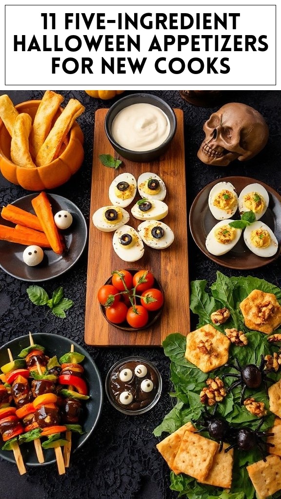 11 Five-Ingredient Halloween Appetizers For New Cooks