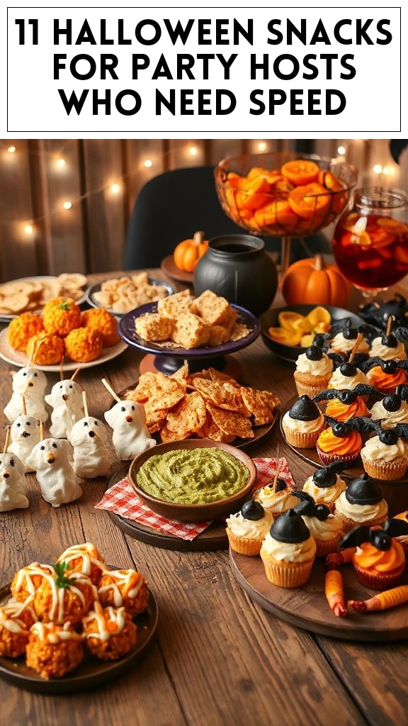 11 Halloween Snacks For Party Hosts Who Need Speed