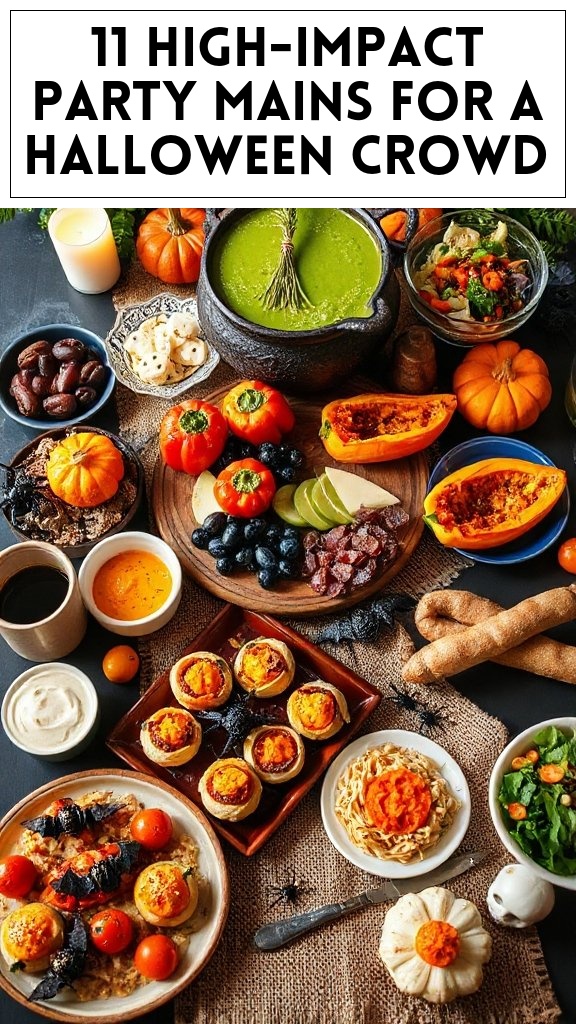 11 High-Impact Party Mains for a Halloween Crowd