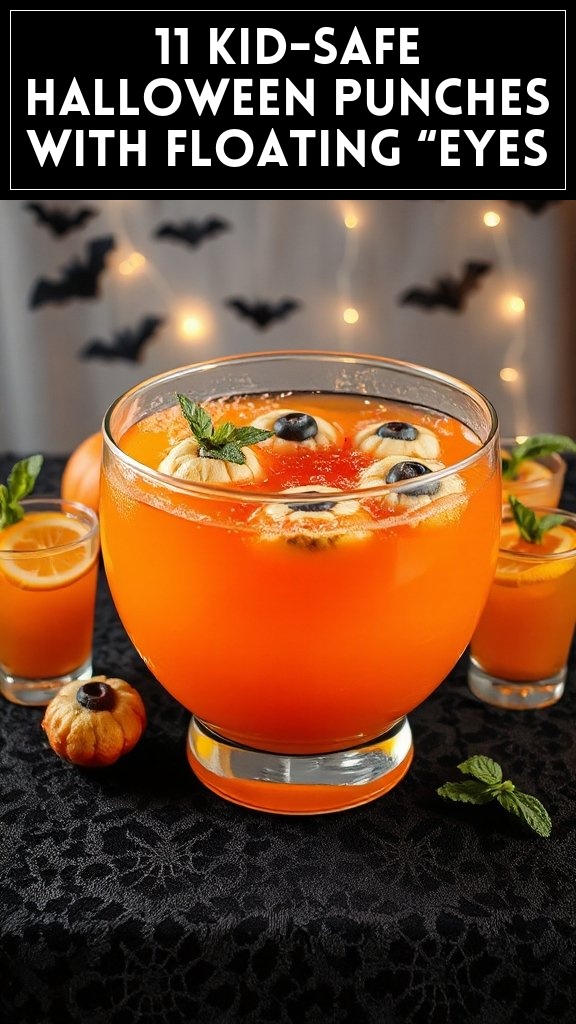 11 Kid-Safe Halloween Punches With Floating “Eyes