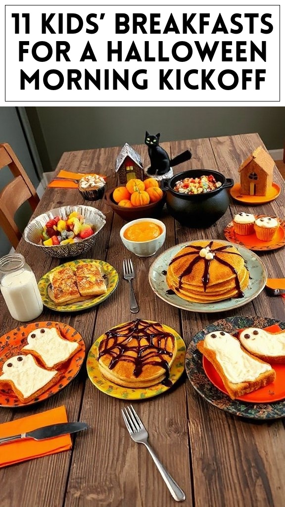 11 Kids’ Breakfasts For A Halloween Morning Kickoff