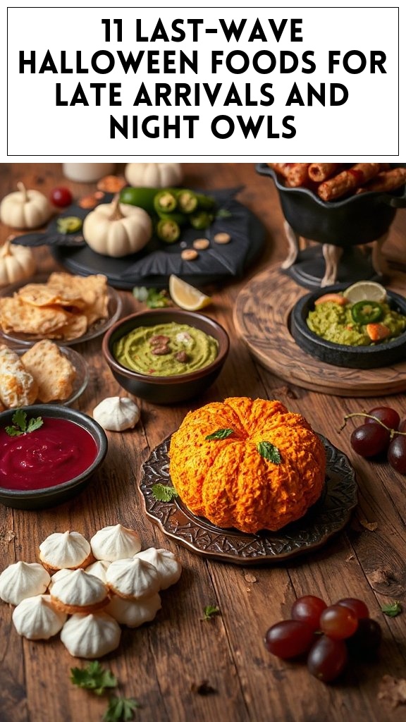 11 Last-Wave Halloween Foods For Late Arrivals And Night Owls