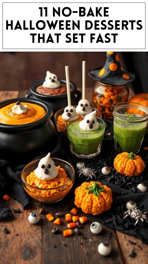 11 No-Bake Halloween Desserts That Set Fast