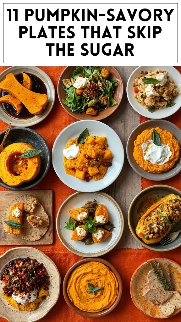 11 Pumpkin-Savory Plates That Skip The Sugar