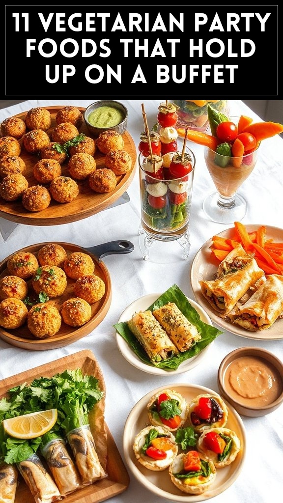 11 Vegetarian Party Foods That Hold Up On A Buffet