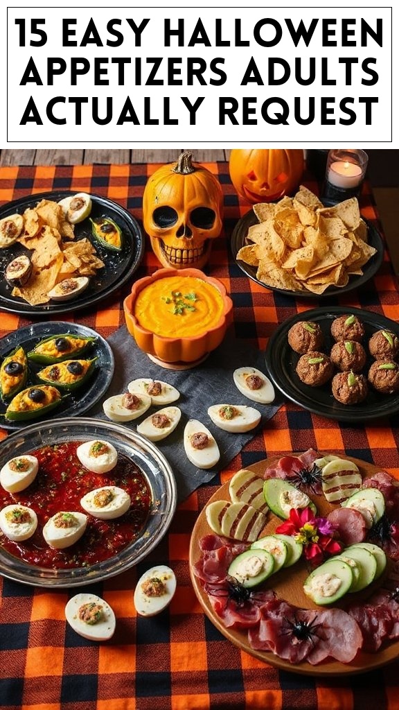 15 Easy Halloween Appetizers Adults Actually Request