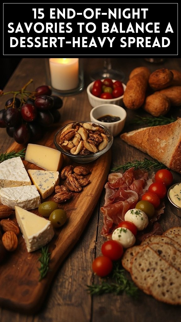 15 End-Of-Night Savories To Balance A Dessert-Heavy Spread