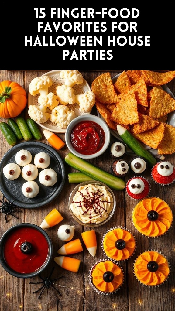 15 Finger-Food Favorites For Halloween House Parties