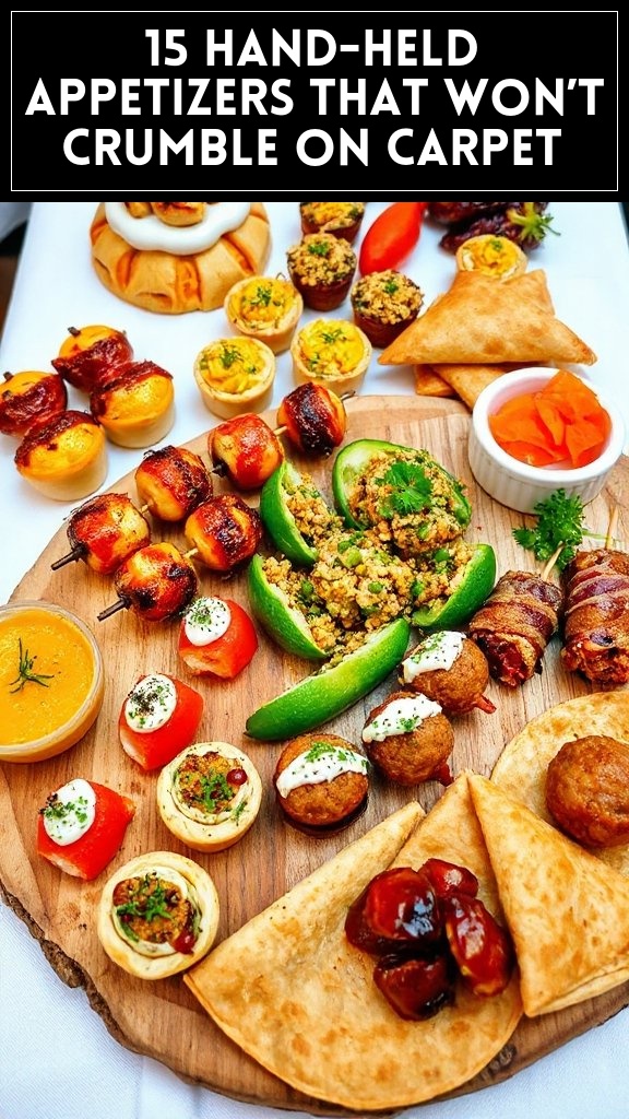 15 Hand-Held Appetizers That Won’t Crumble On Carpet