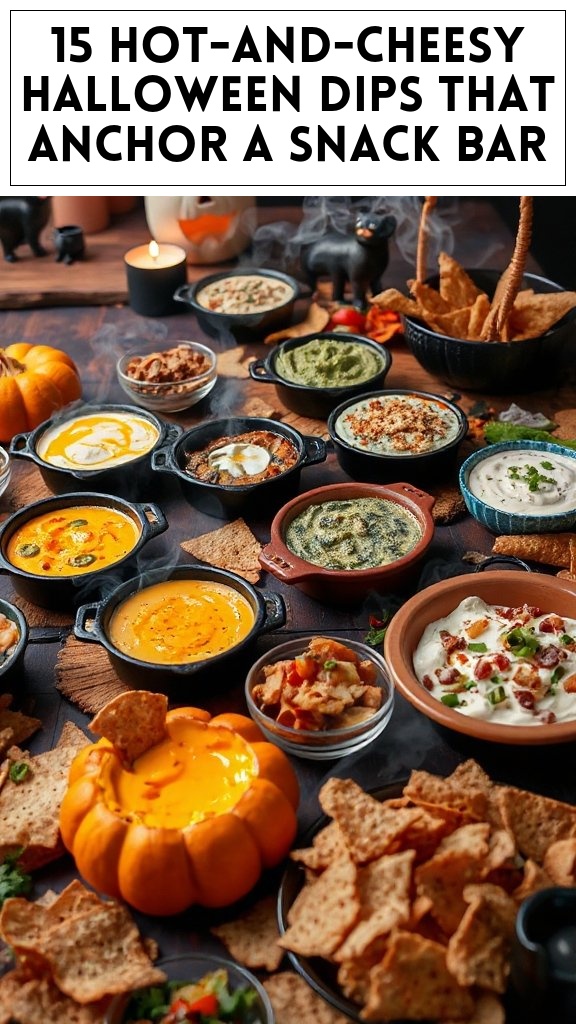 15 Hot-And-Cheesy Halloween Dips That Anchor A Snack Bar