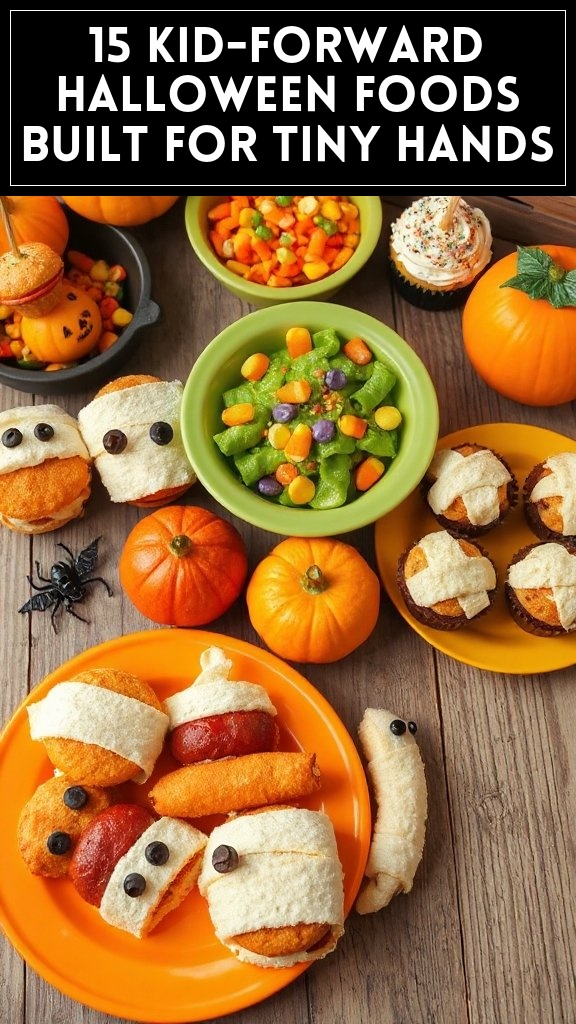 15 Kid-Forward Halloween Foods Built For Tiny Hands
