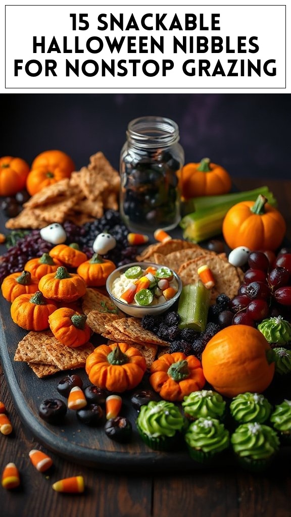 15 Snackable Halloween Nibbles For Nonstop Grazing