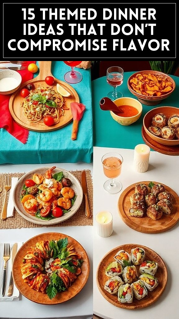 15 Themed Dinner Ideas That Don’t Compromise Flavor
