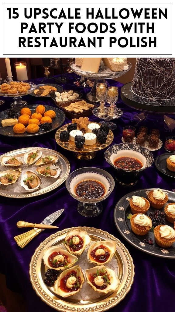 15 Upscale Halloween Party Foods With Restaurant Polish