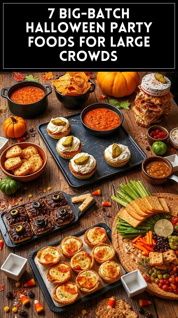 7 Big-Batch Halloween Party Foods For Large Crowds