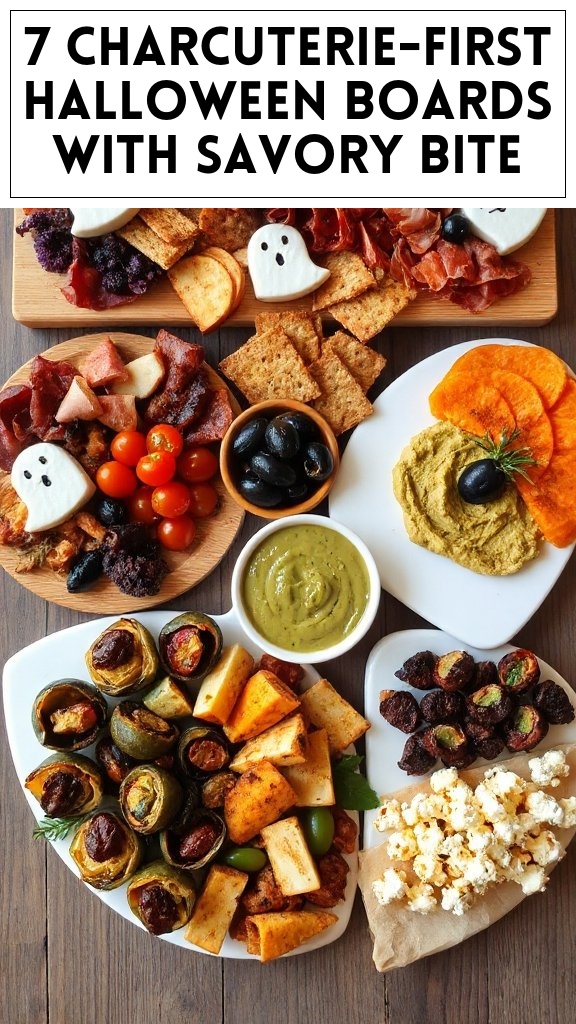 7 Charcuterie-First Halloween Boards With Savory Bite