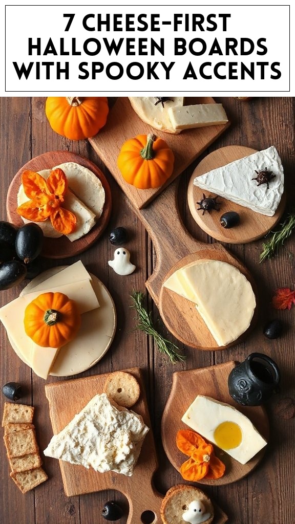 7 Cheese-First Halloween Boards With Spooky Accents