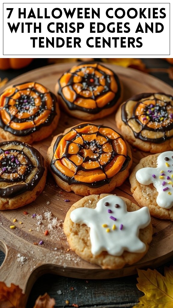 7 Halloween Cookies With Crisp Edges And Tender Centers