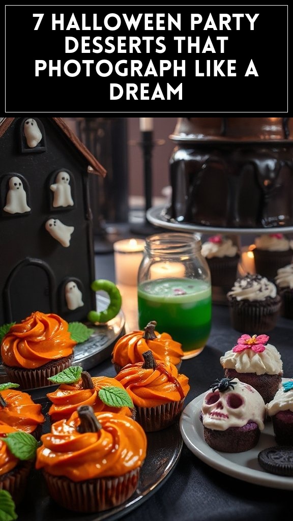 7 Halloween Party Desserts That Photograph Like A Dream