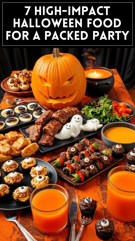 7 High-Impact Halloween Food For A Packed Party