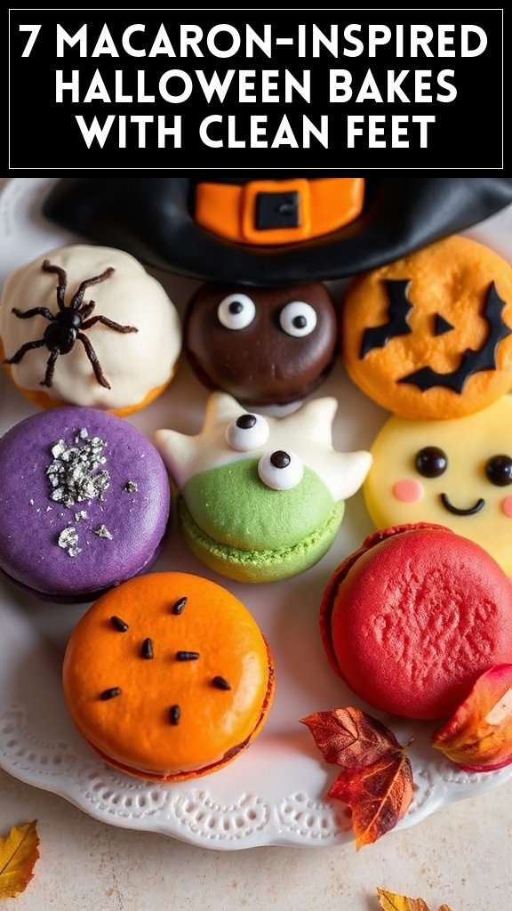 7 Macaron-Inspired Halloween Bakes With Clean Feet