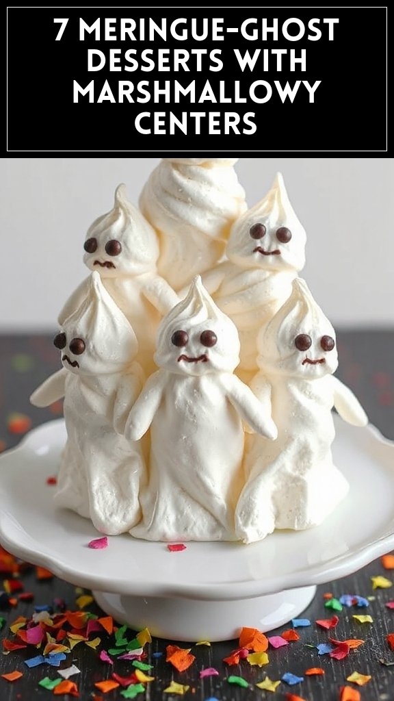 7 Meringue-Ghost Desserts With Marshmallowy Centers