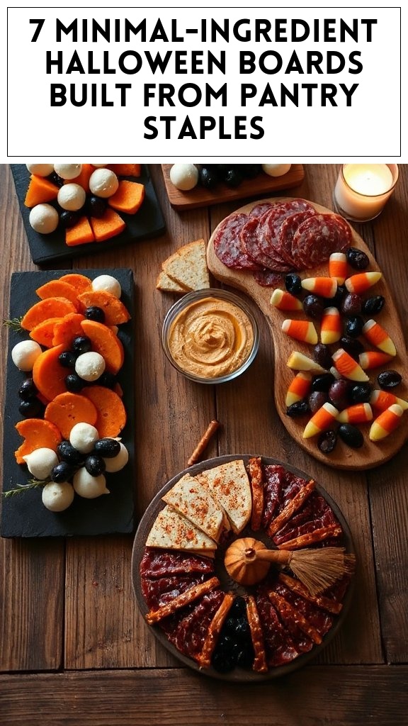 7 Minimal-Ingredient Halloween Boards Built From Pantry Staples