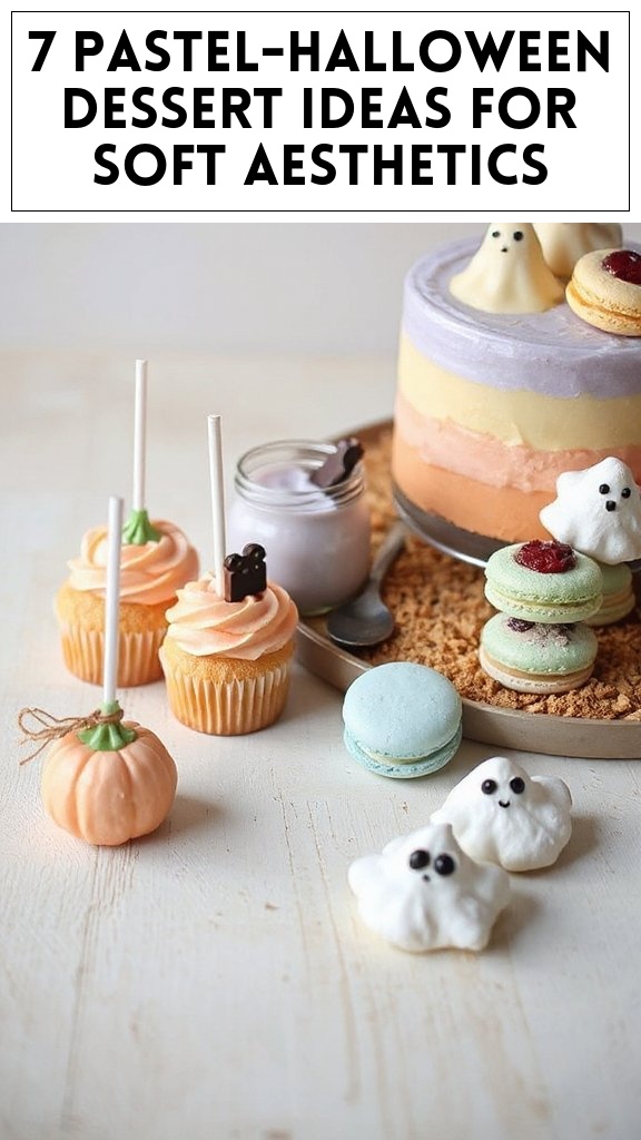 7 Pastel-Halloween Dessert Ideas For Soft Aesthetics