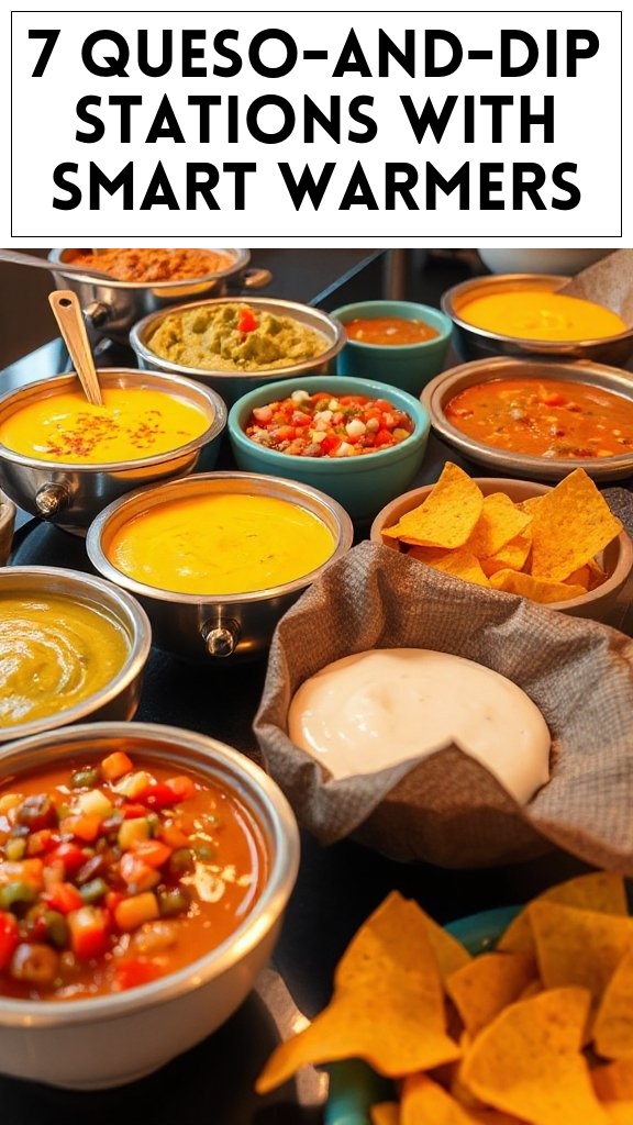 7 Queso-And-Dip Stations With Smart Warmers