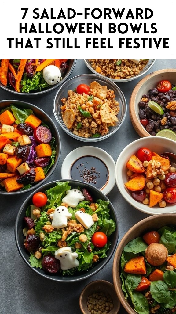 7 Salad-Forward Halloween Bowls That Still Feel Festive