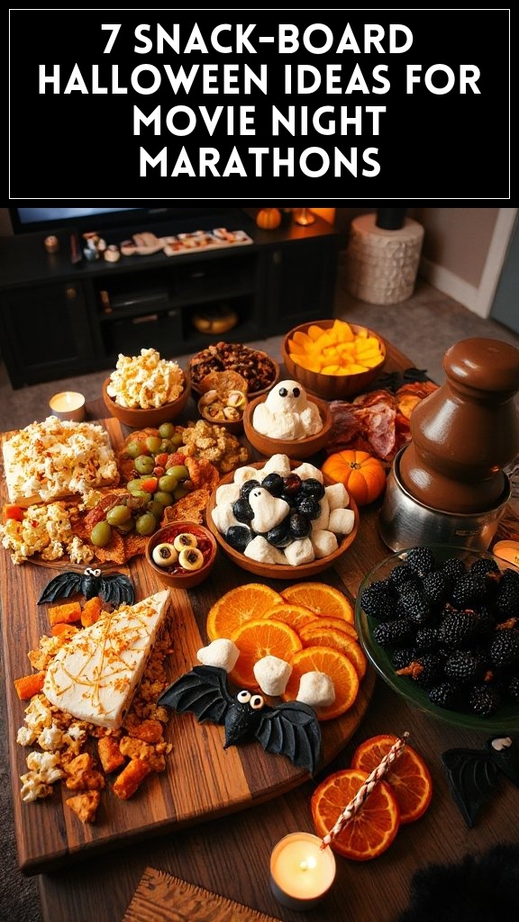 7 Snack-Board Halloween Ideas For Movie Night Marathons