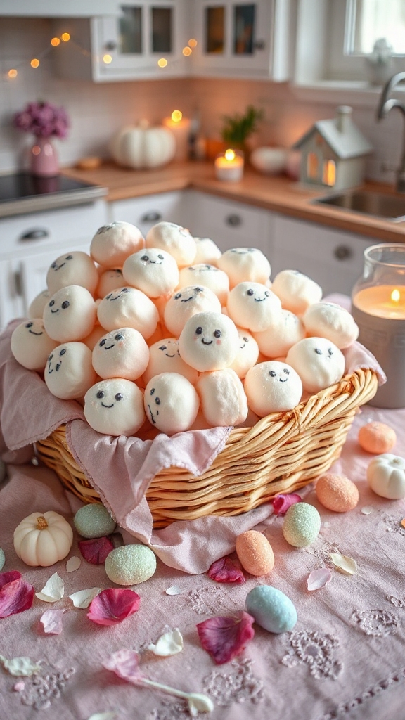 adorable halloween marshmallow treats