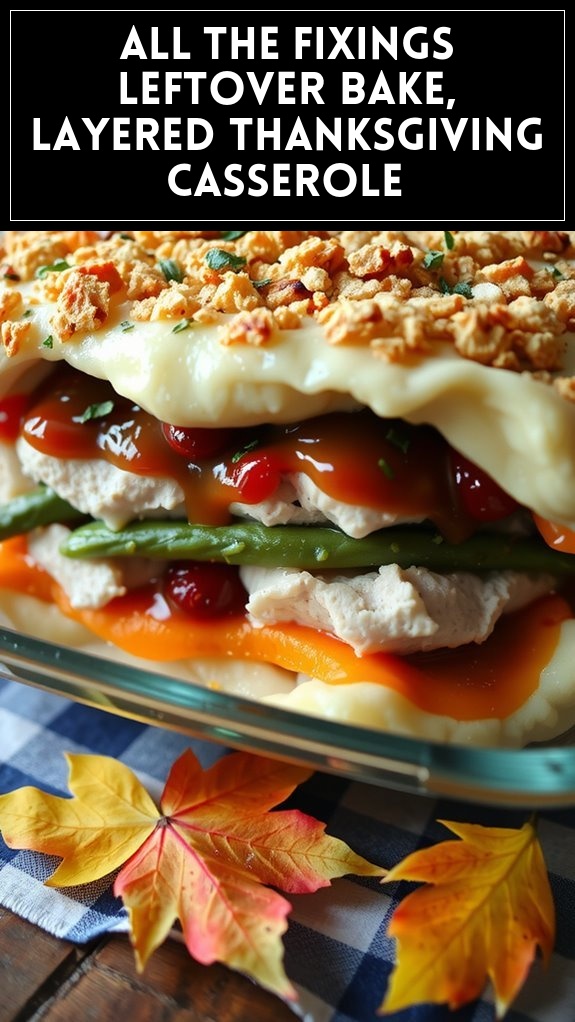 All‑the‑Fixings Leftover Bake, Layered Thanksgiving Casserole