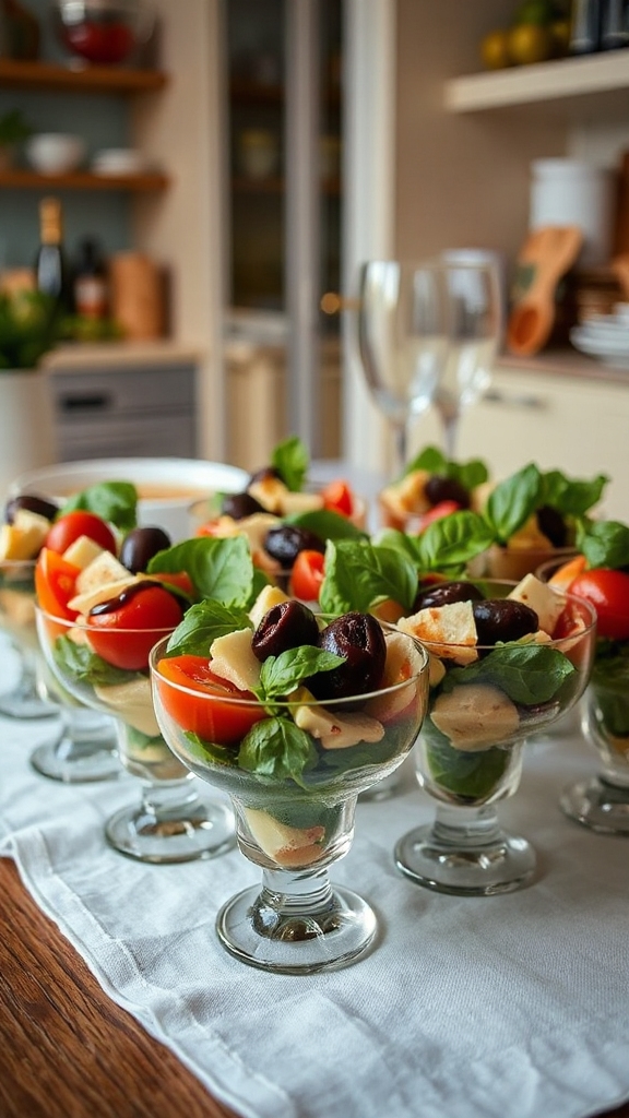 antipasto salad appetizer cups