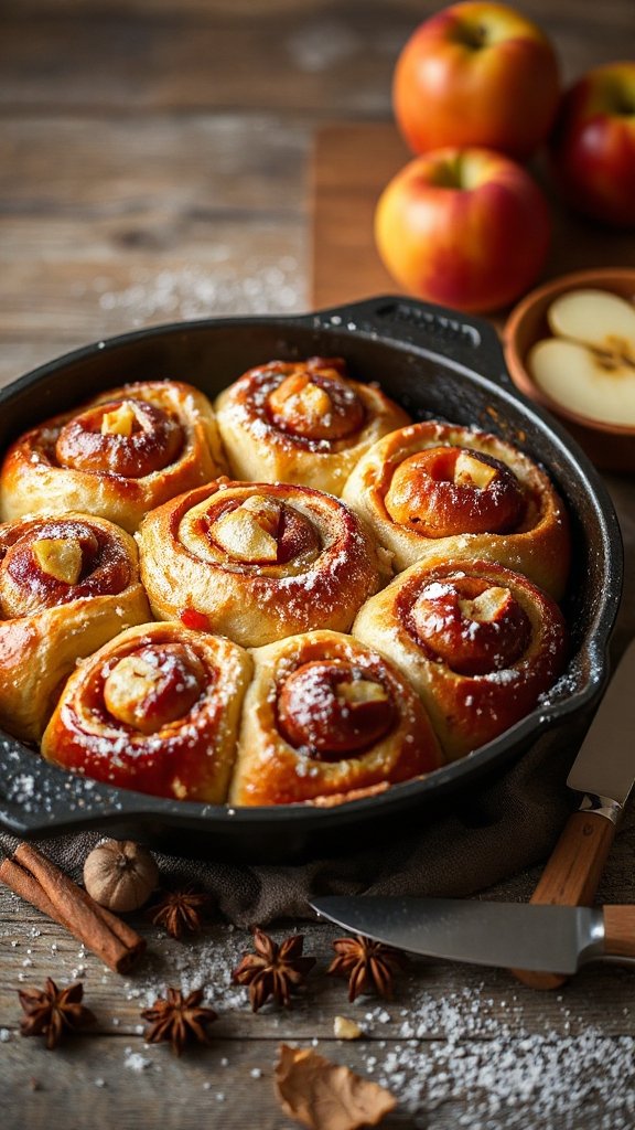 apple cinnamon roll casserole apple cinnamon roll casserole