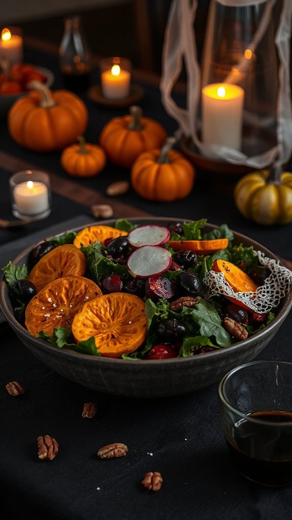 autumn inspired festive salad autumn inspired festive salad