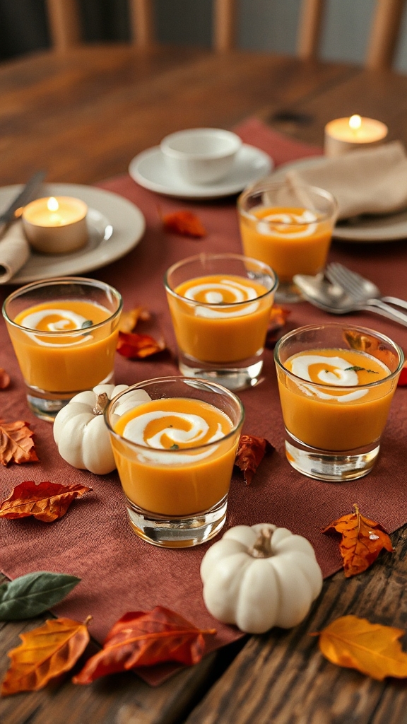 autumn pumpkin sage soup