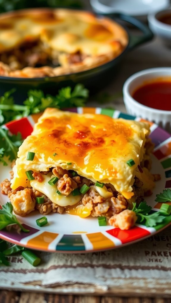 beautifully plated breakfast casserole beautifully plated breakfast casserole
