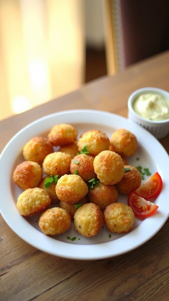 beautifully plated croquettes presentation beautifully plated croquettes presentation