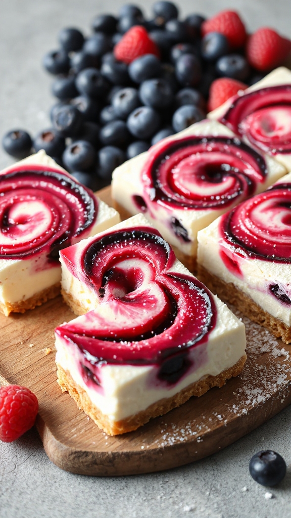 berry cheesecake dessert bars