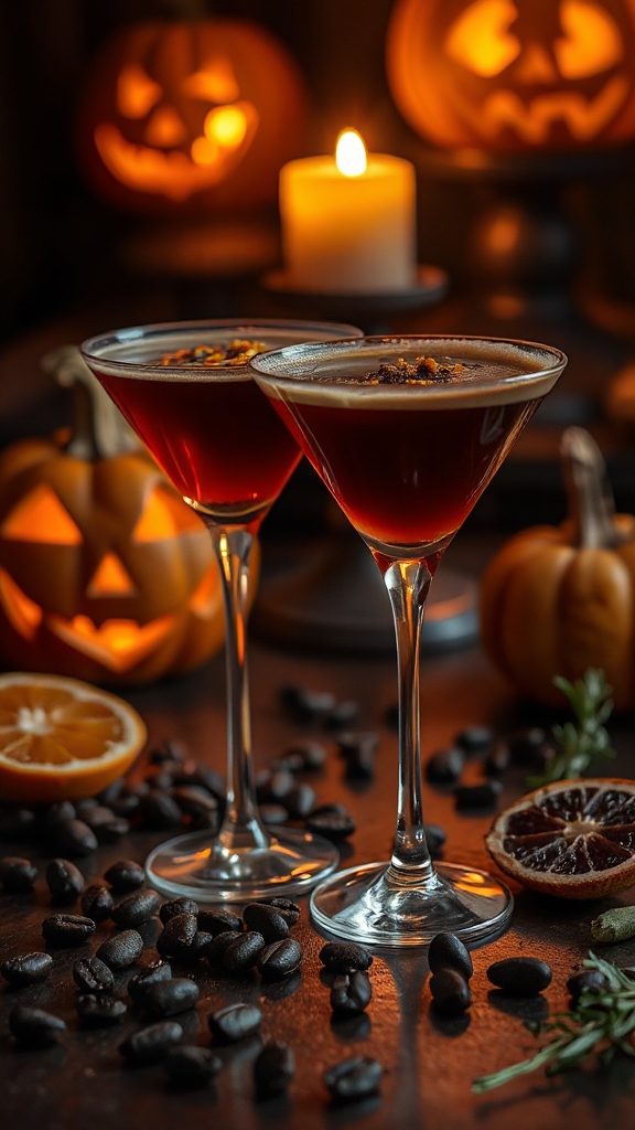 blood orange espresso cocktail