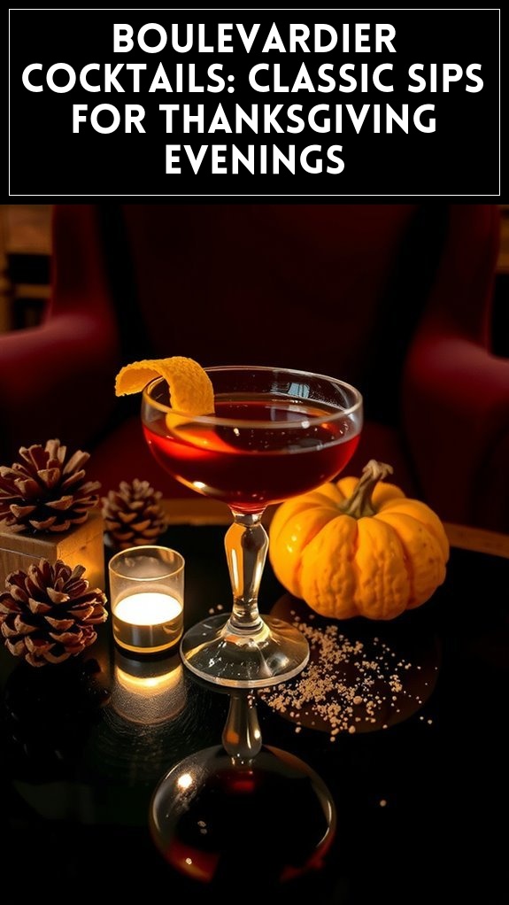 Boulevardier Cocktails: Classic Sips for Thanksgiving Evenings