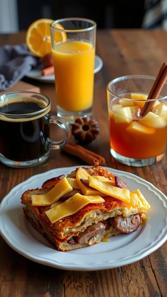 breakfast drink pairing suggestions
