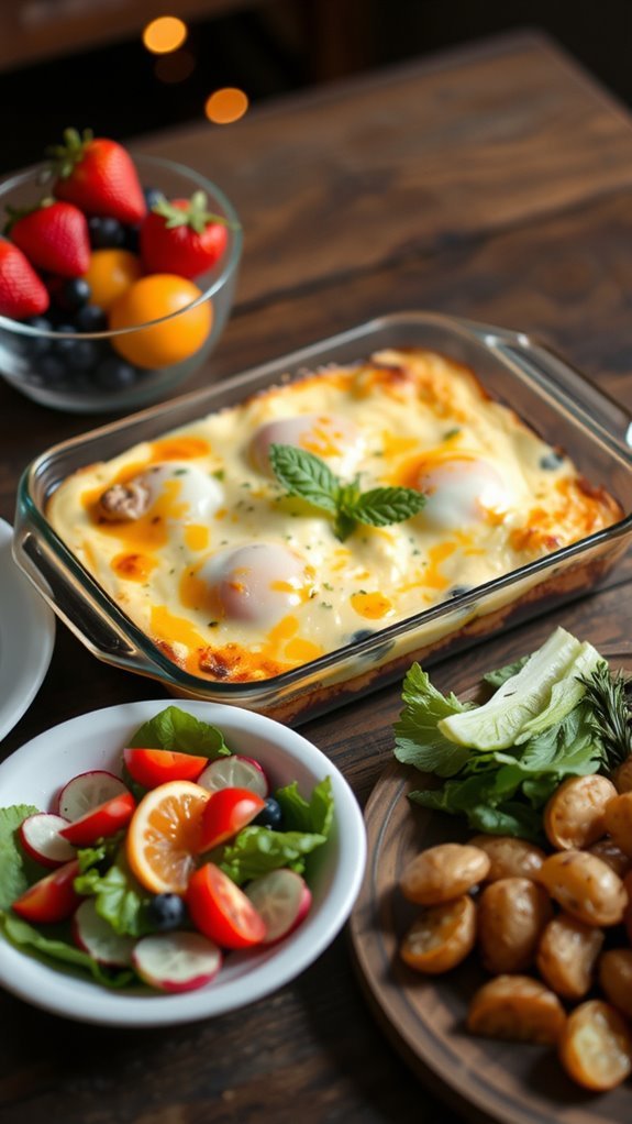 brunch spread with sides brunch spread with sides